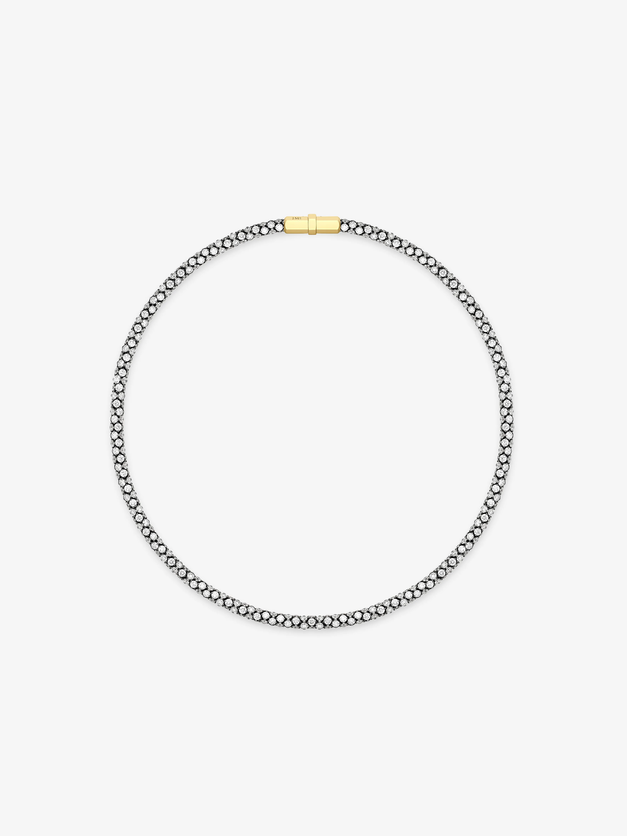 Tempest Narrow Diamond Necklace View 1