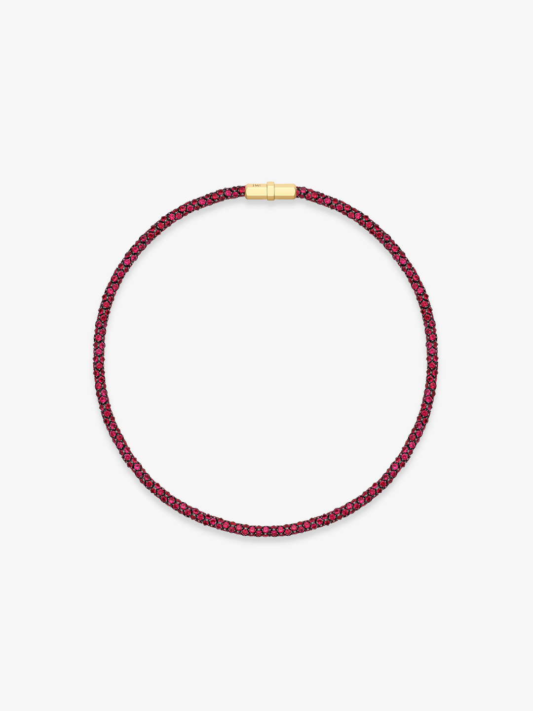 Tempest Narrow Ruby Necklace 