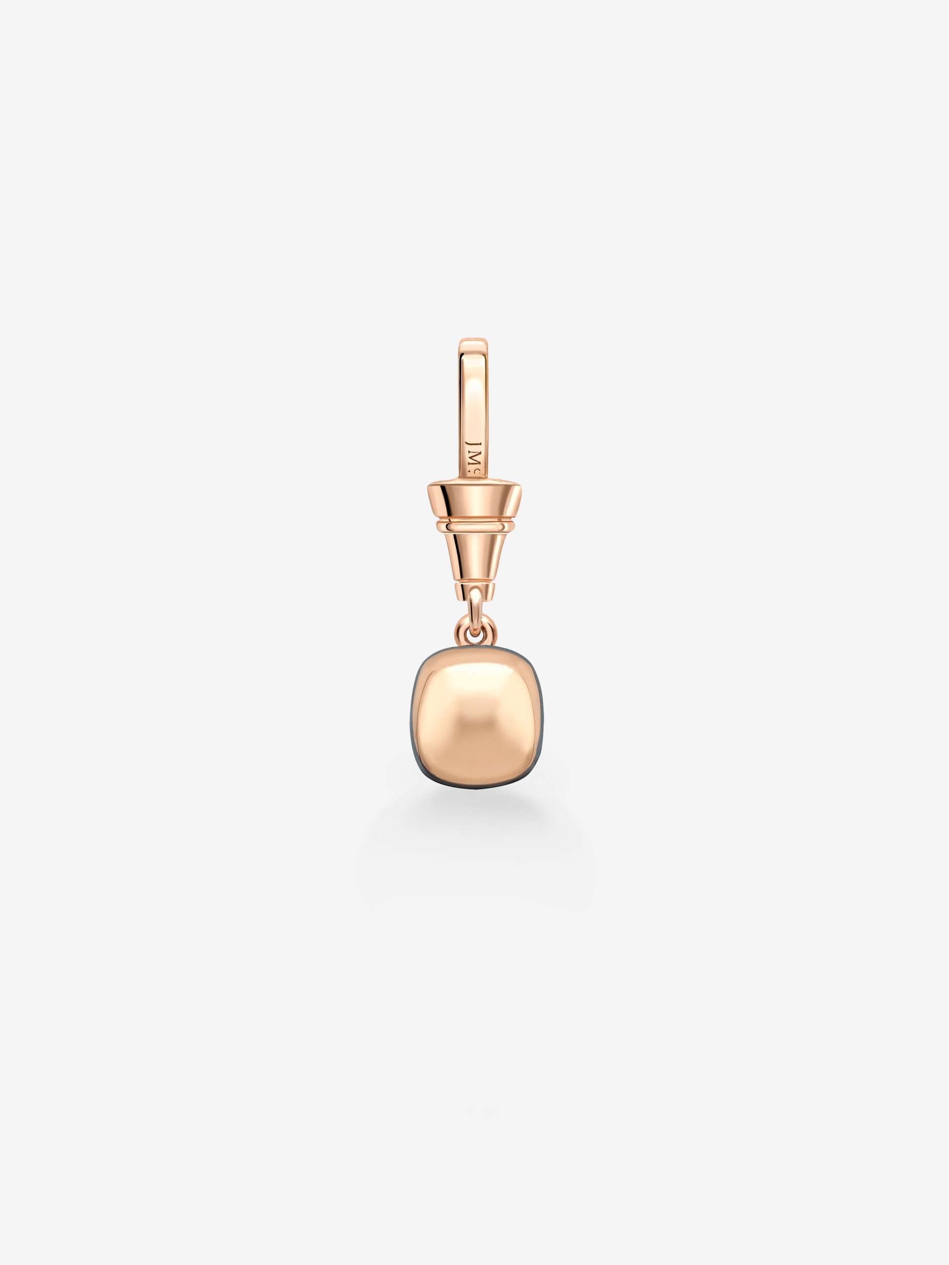 Ball n Chain 1.51ct Cushion Cut Diamond Pendant View 4