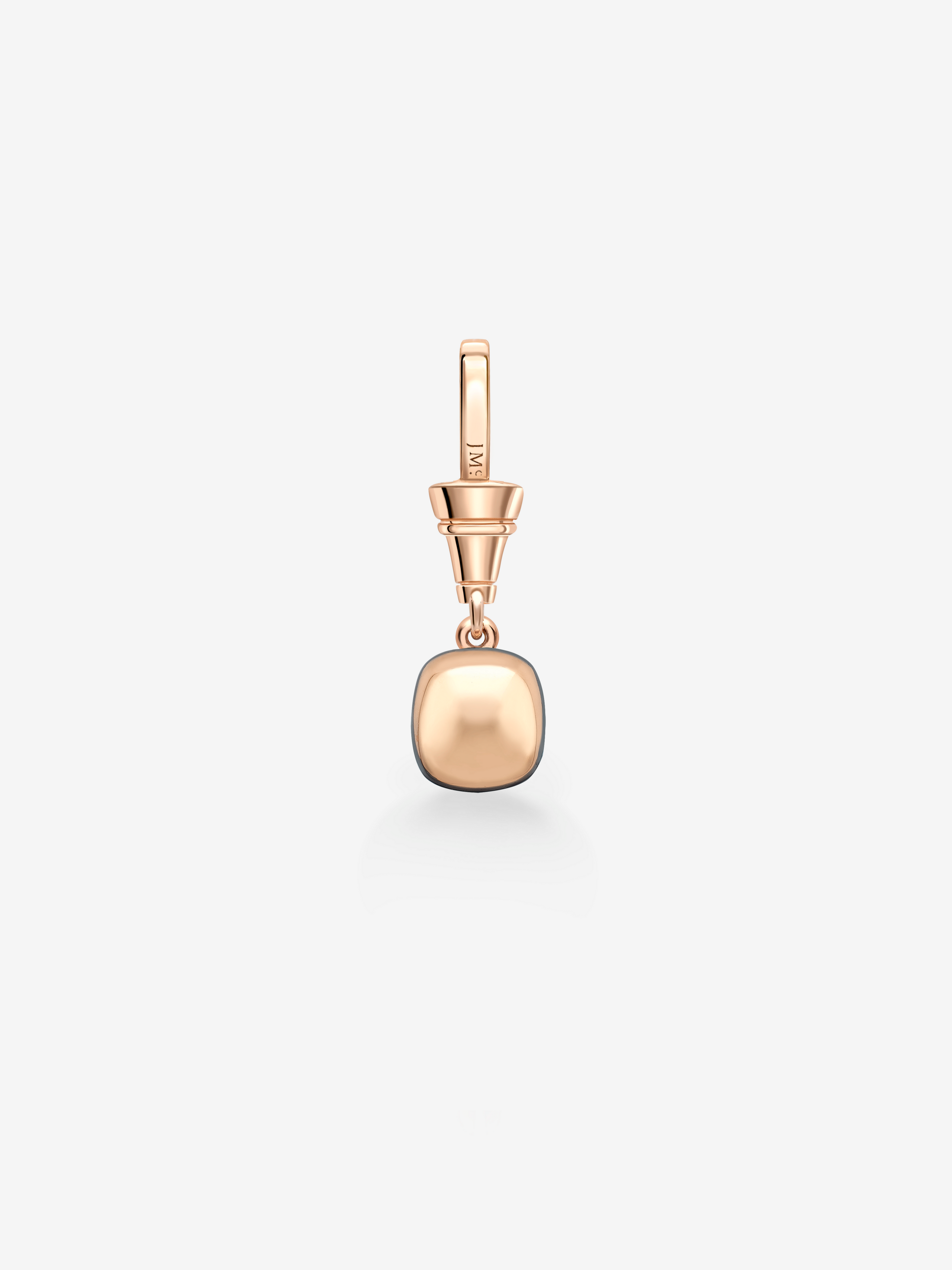 Ball n Chain 1.51ct Cushion Cut Diamond Pendant View 4