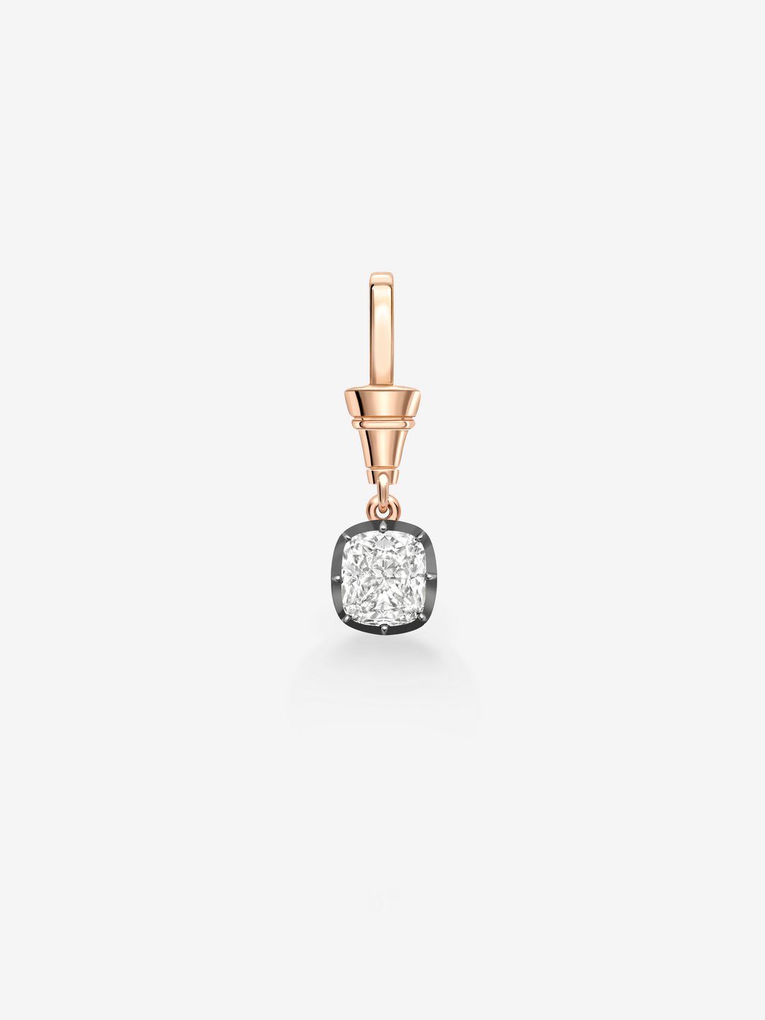 Ball n Chain 1.91ct Cushion Diamond Pendant  View 1