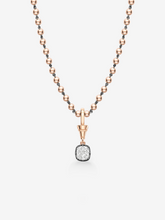 Ball n Chain 1.91ct Cushion Diamond Pendant