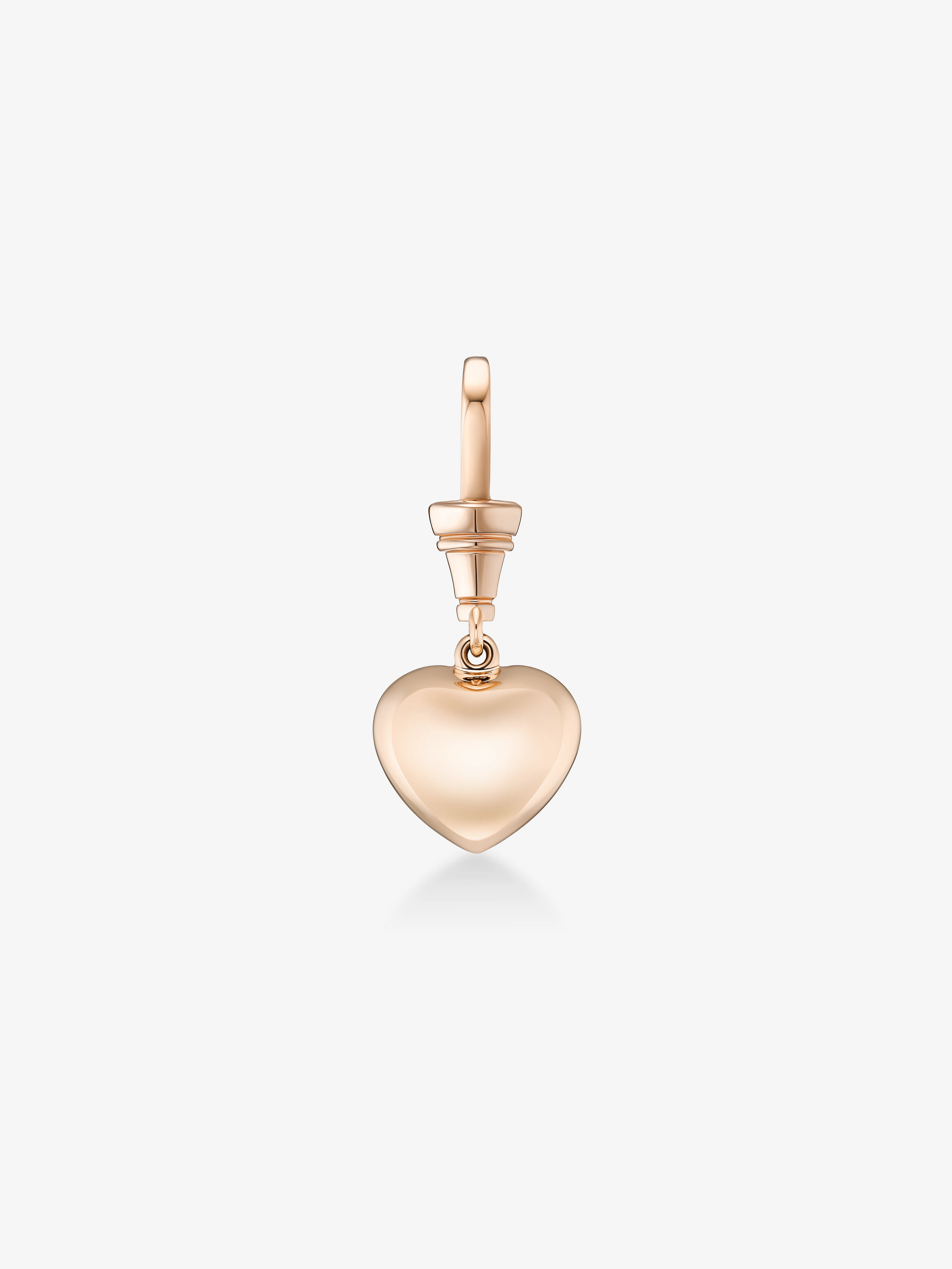 Ball n Chain 4.03ct Heart-Shaped Diamond Pendant View 5