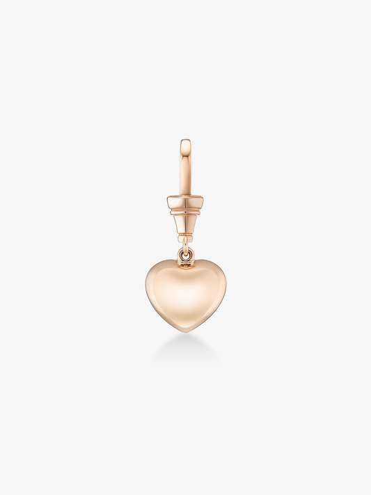 Ball n Chain 4.03ct Heart-Shaped Diamond Pendant View 5