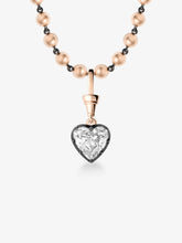 Ball n Chain 5.10ct Heart-Shaped Diamond Pendant