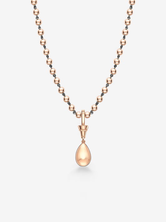 Ball n Chain 1.71ct Pear-Shaped Diamond Pendant View 5