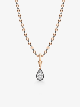 Ball n Chain 1.71ct Pear-Shaped Diamond Pendant