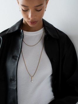 Ball n Chain 1.70ct Diamond Pendant