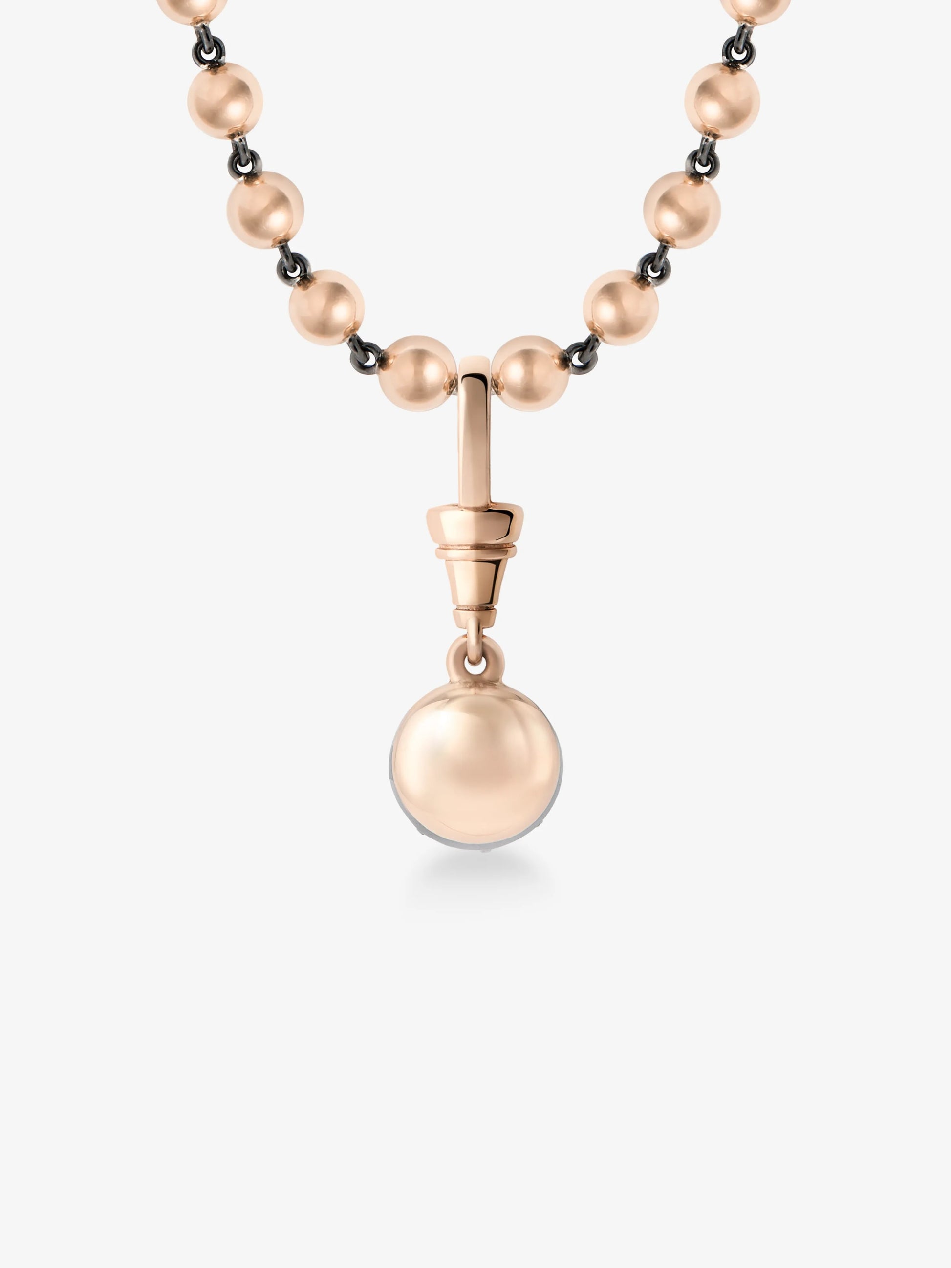 Ball n Chain 1.70ct Diamond Pendant View 4