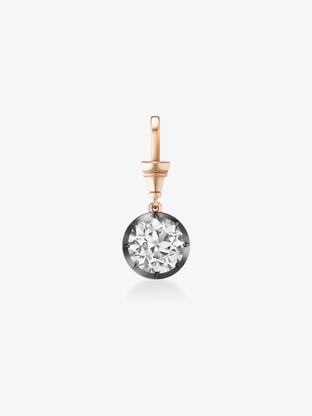 Ball n Chain 5.11ct Diamond Pendant  View 1
