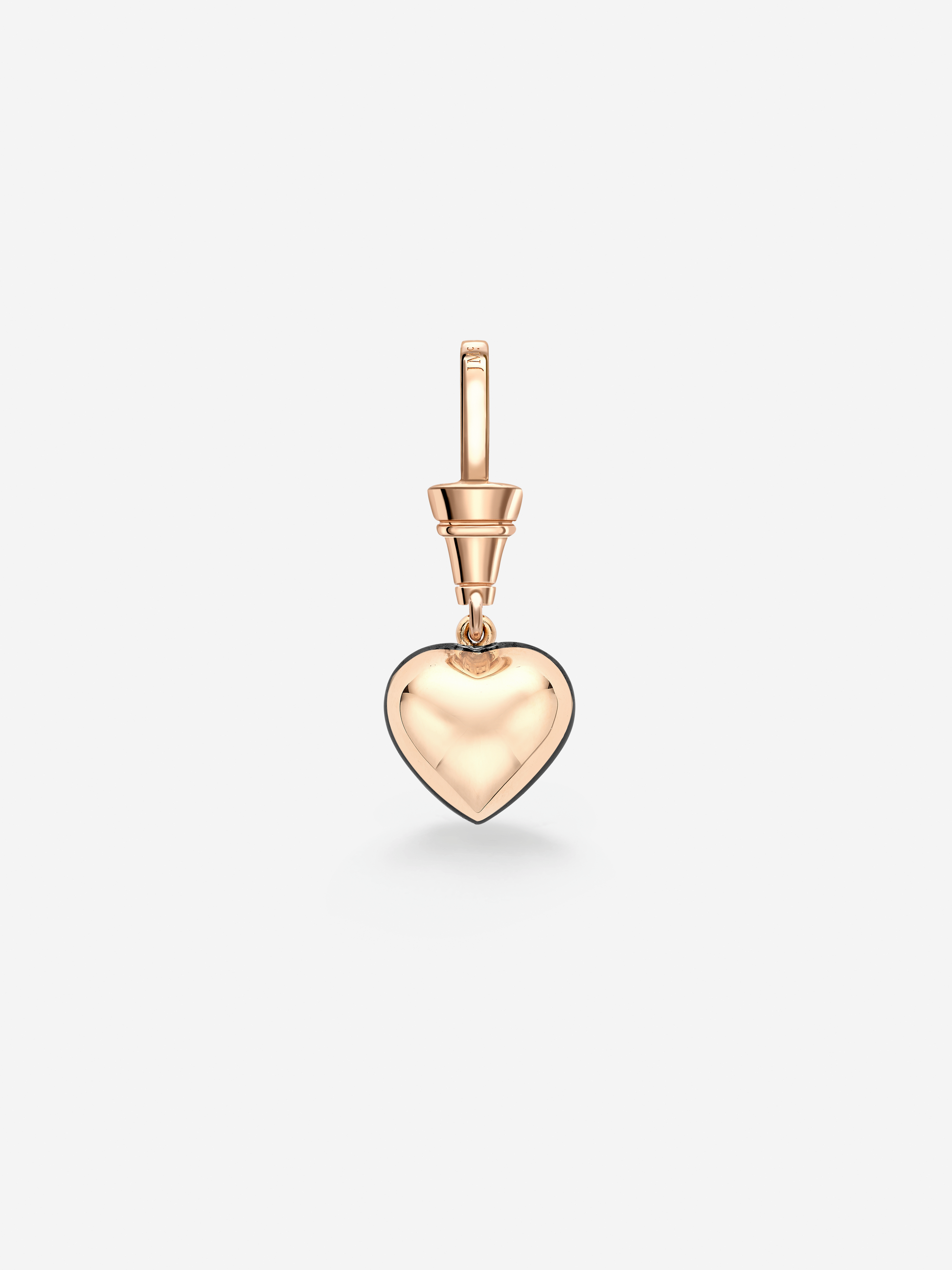 Ball n Chain 2.32ct Heart-Shaped Emerald Pendant View 3