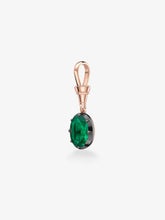 Ball n Chain 2.48ct Oval Emerald Pendant