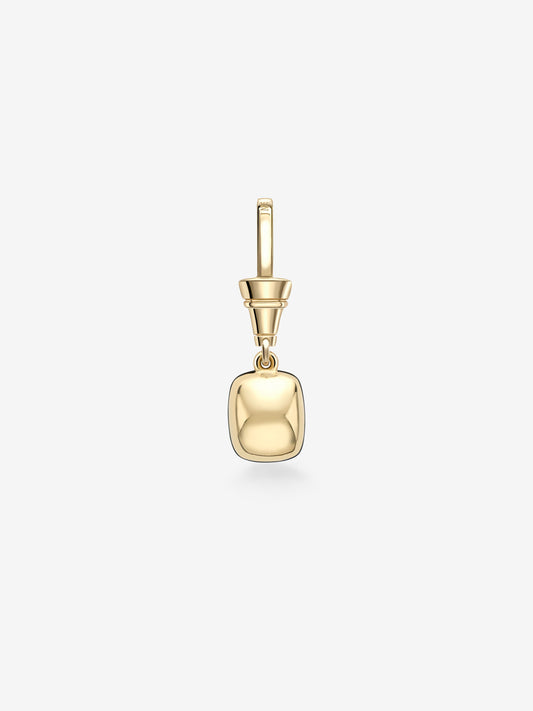 Ball n Chain 1.70ct Cushion Diamond Pendant View 5
