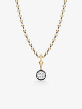 Ball n Chain 4.01ct Round Brilliant Diamond Pendant