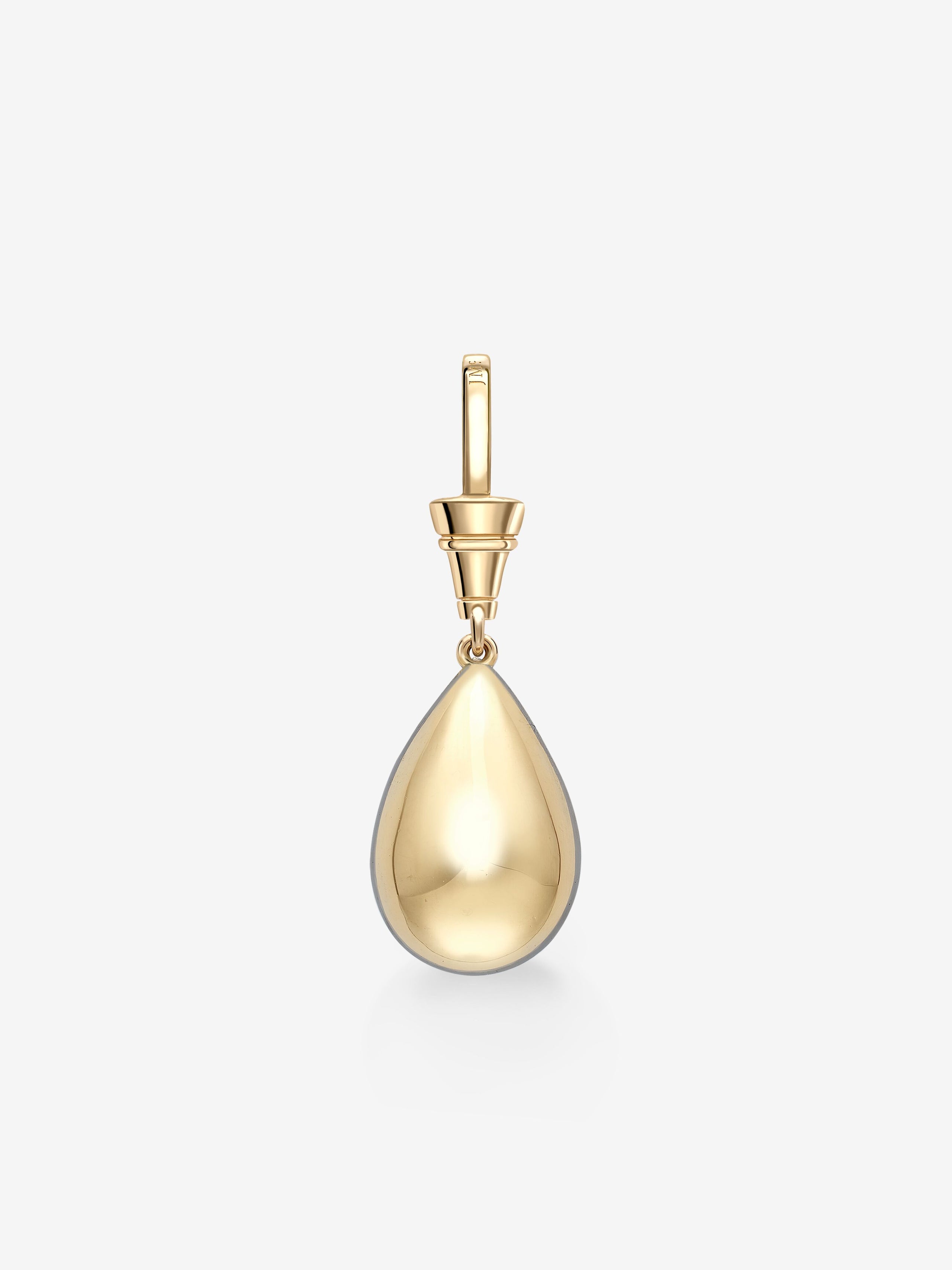 Ball n Chain 6.07ct Pear-Shaped Diamond Pendant View 4