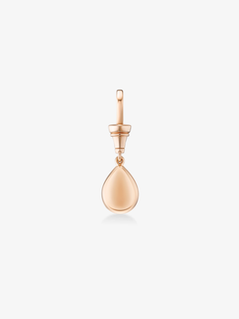 Ball n Chain 2.01ct Pear-Shaped Ruby Pendant