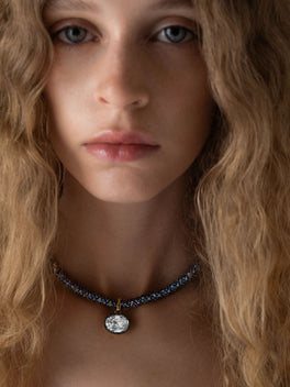 Tempest 8.59ct Oval Cut Diamond Pendant