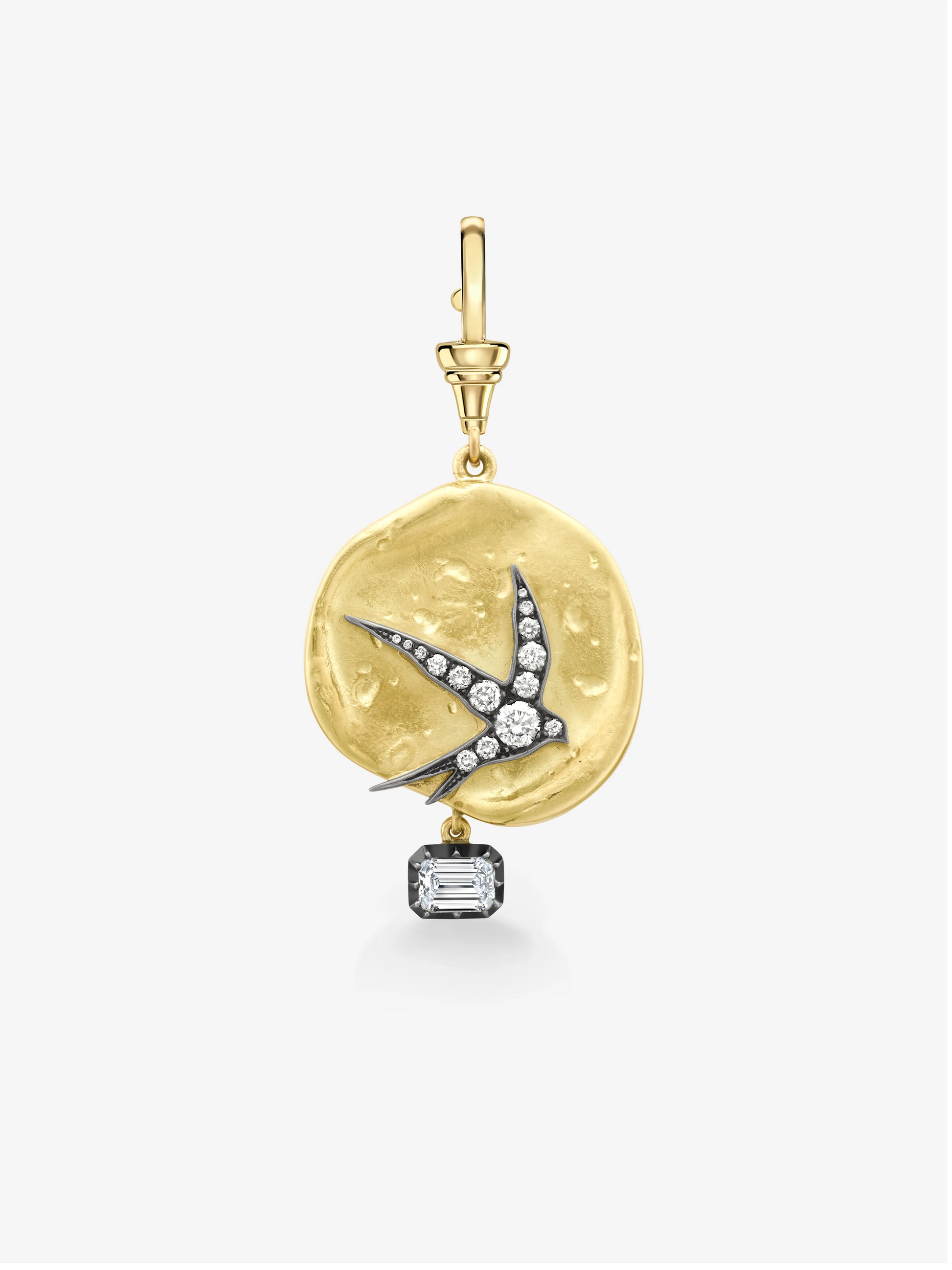 Medallions Swallows & Amazons Diamond Pendant View 1