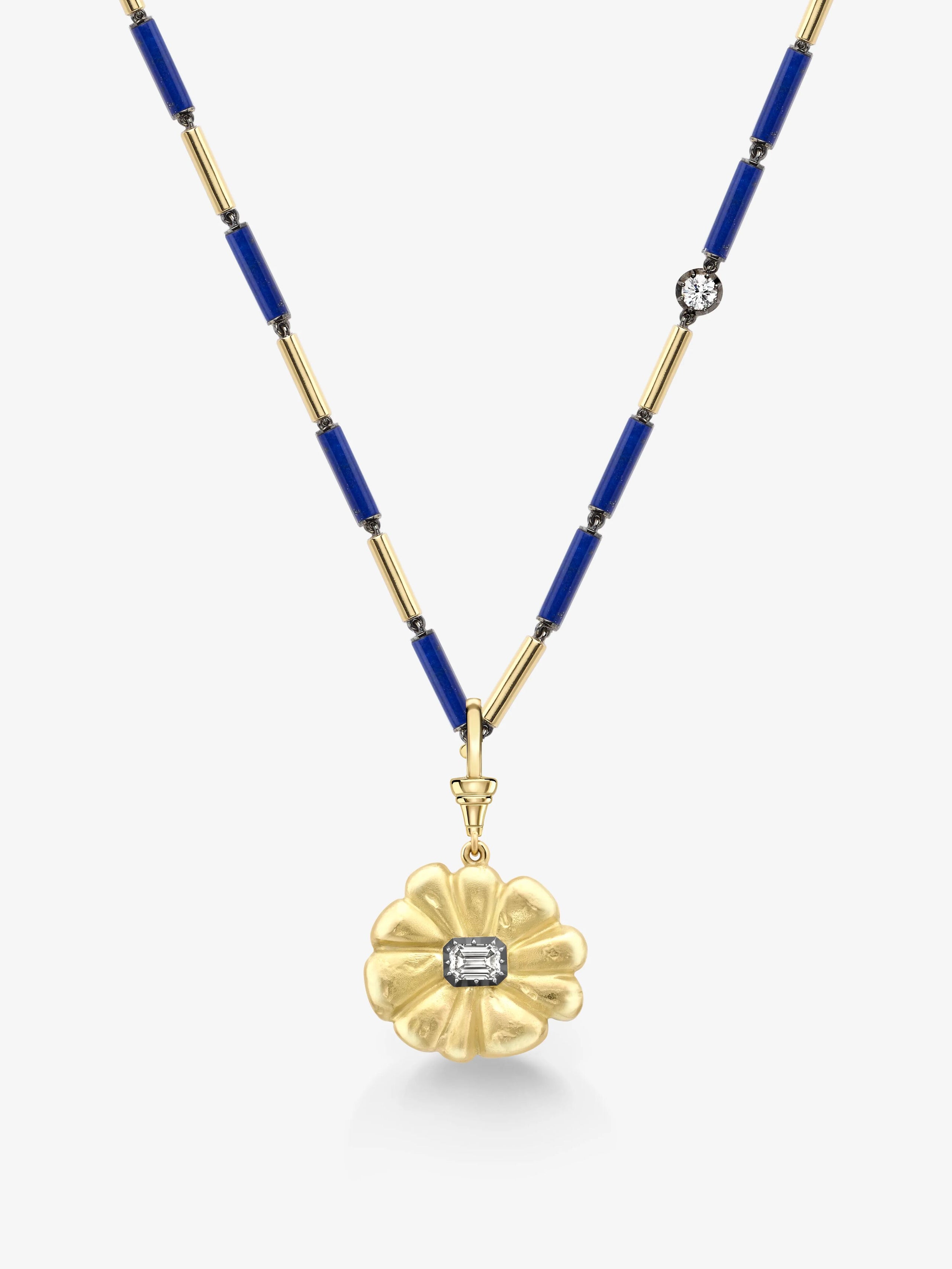 Medallions Flower Power Diamond Pendant View 2