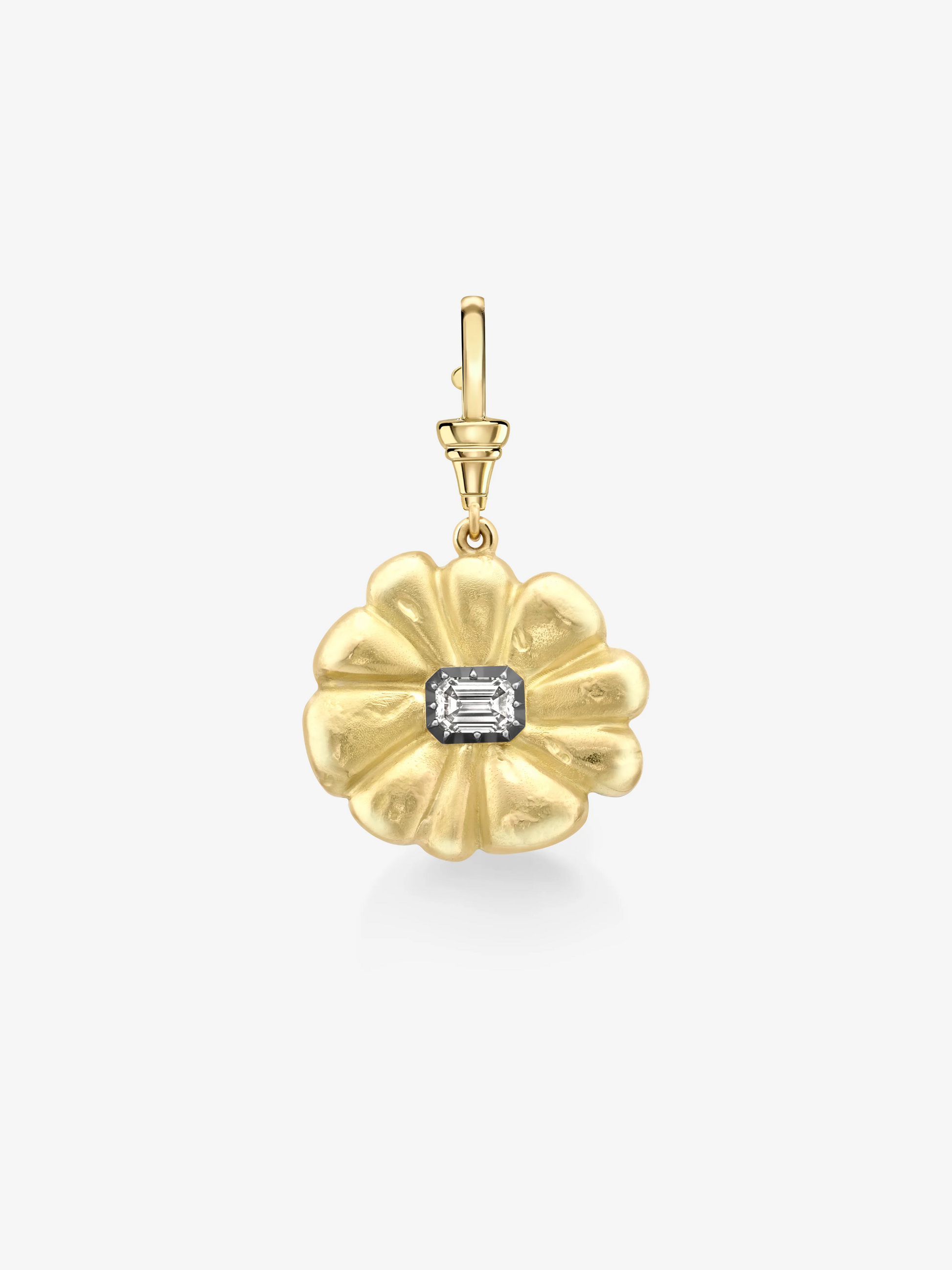 Medallions Flower Power Diamond Pendant View 1
