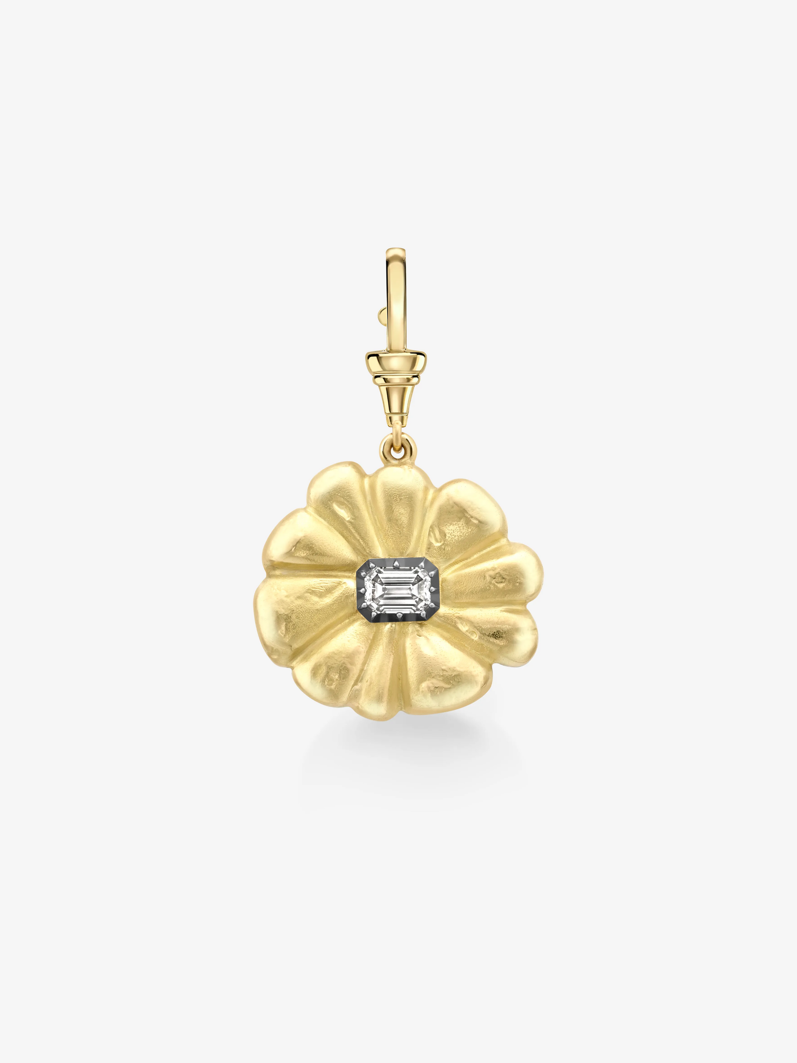 Medallions Flower Power Diamond Pendant View 1