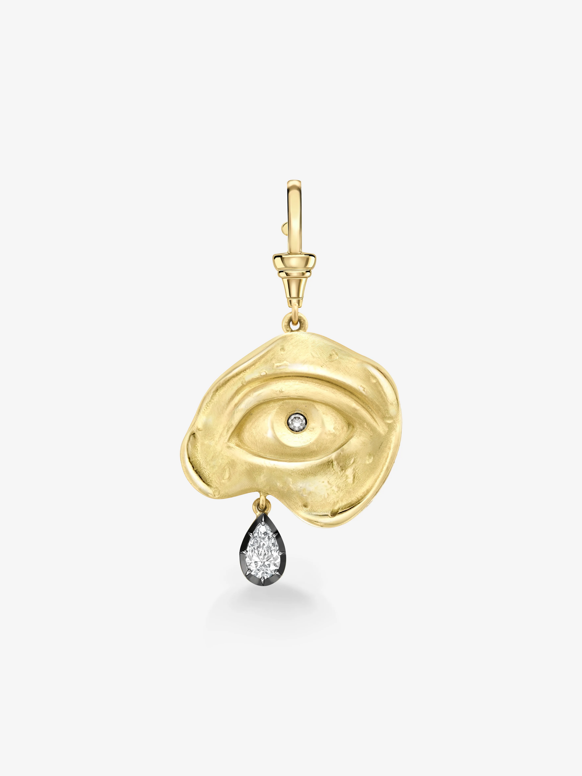 Medallions Cry Baby Diamond Pendant View 1