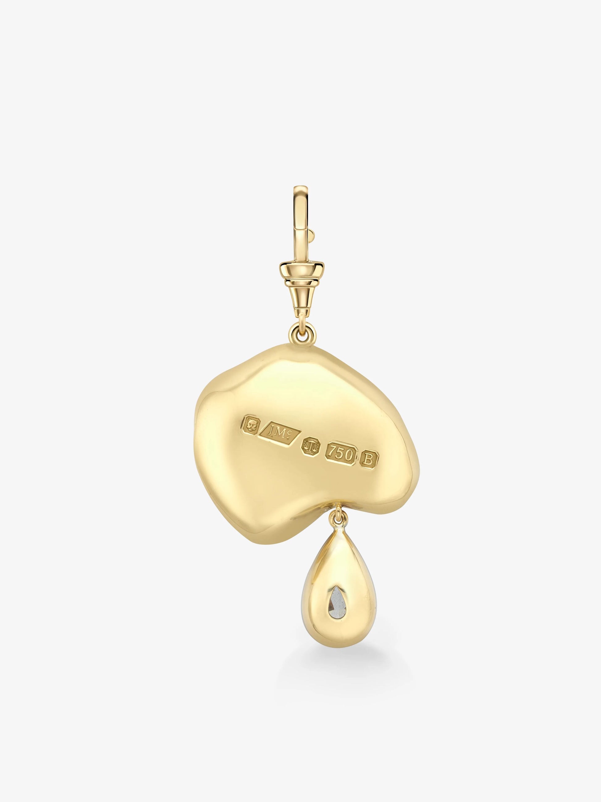 Medallions Cry Baby 3.02ct Diamond Pendant View 6