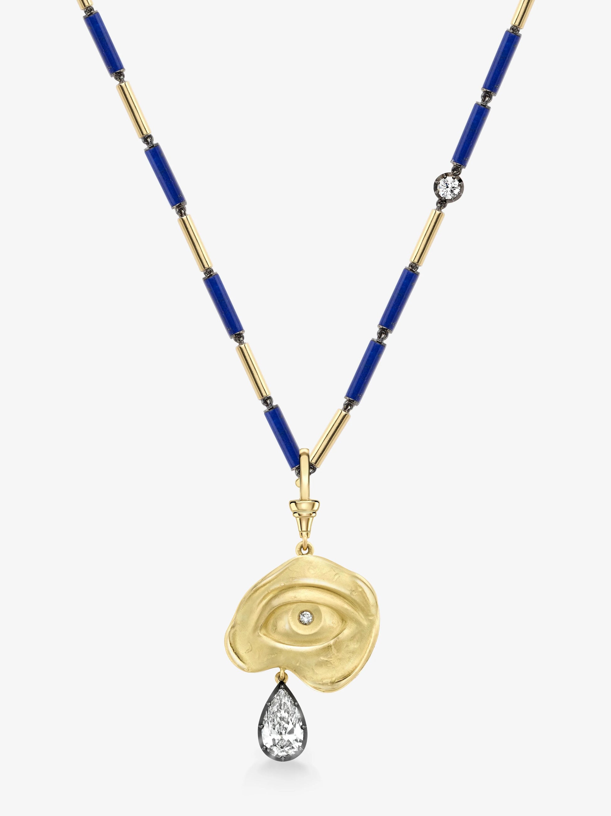 Medallions Cry Baby 3.02ct Diamond Pendant View 2