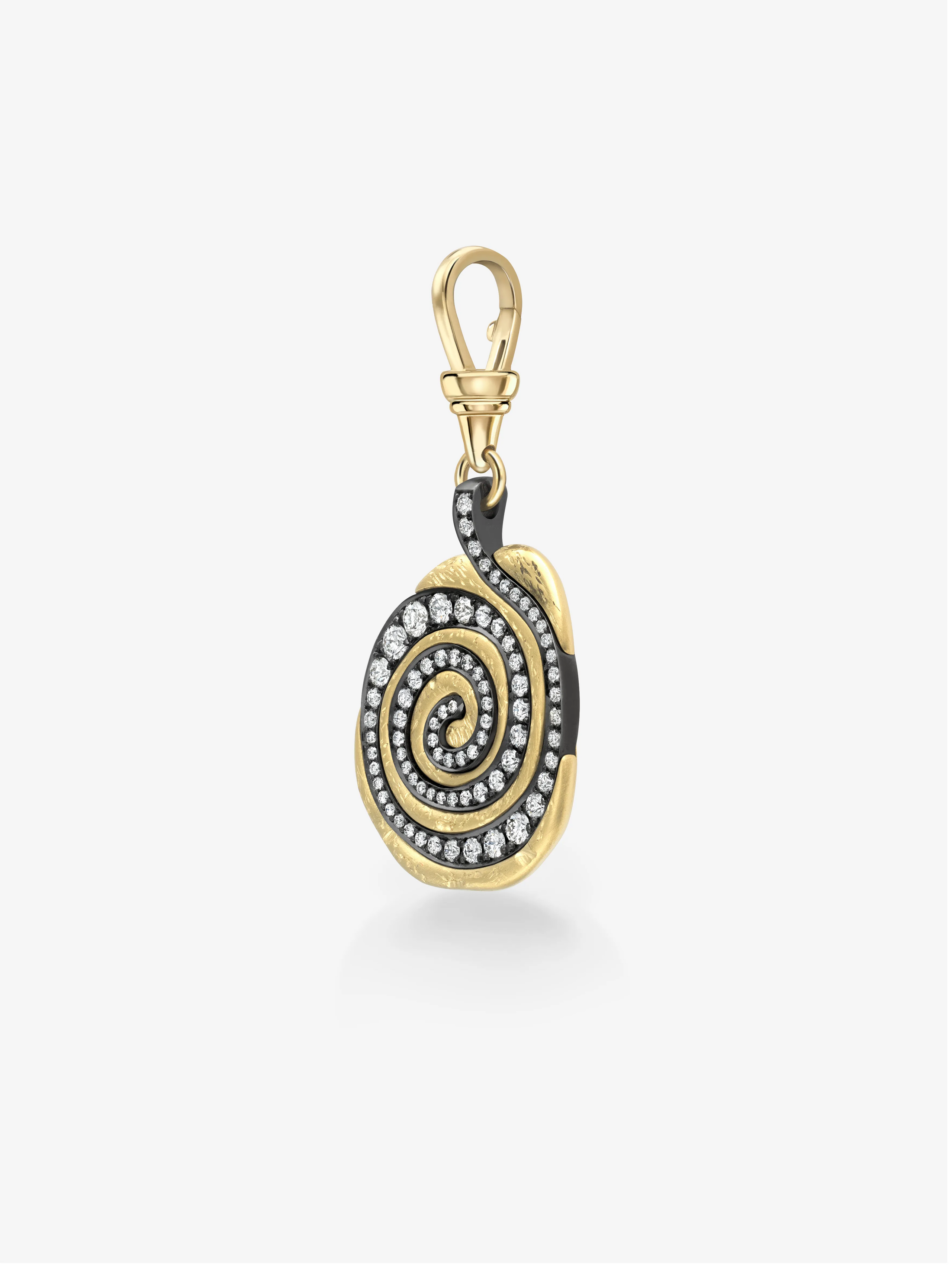 Medallions Fern Diamond Pendant View 5