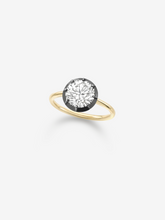 2.43ct Round Brilliant Diamond Button Back Ring