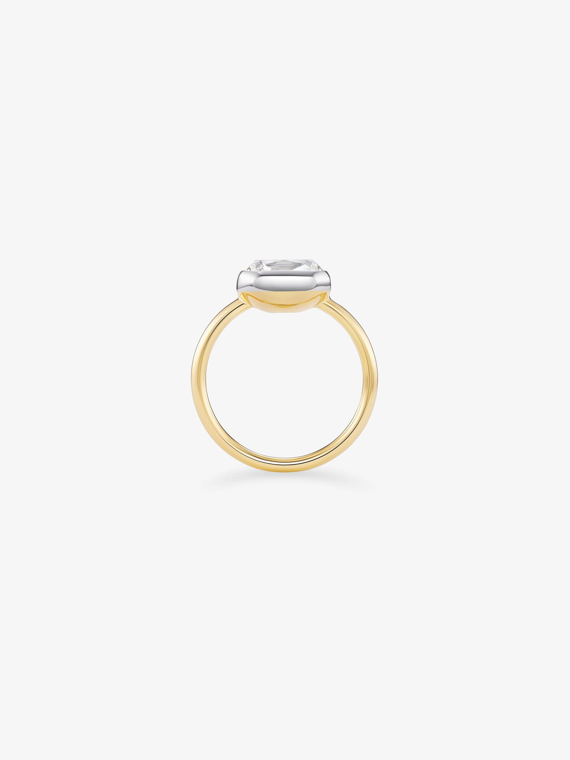 2.43ct Diamond Capsule Ring View 3