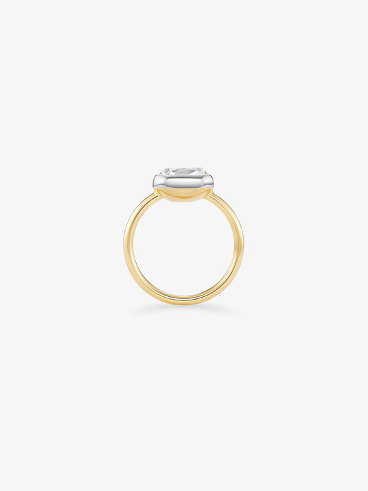 2.43ct Diamond Capsule Ring View 3