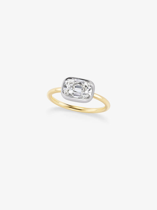 2.43ct Diamond Capsule Ring View 2
