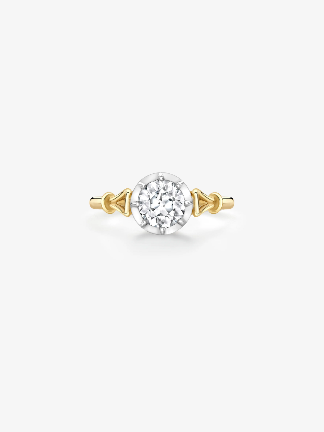 Georgian Loop 1ct Diamond Ring  View 1