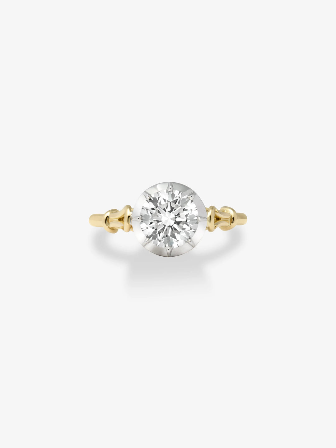 Georgian Loop 1.29ct Diamond Ring  View 1