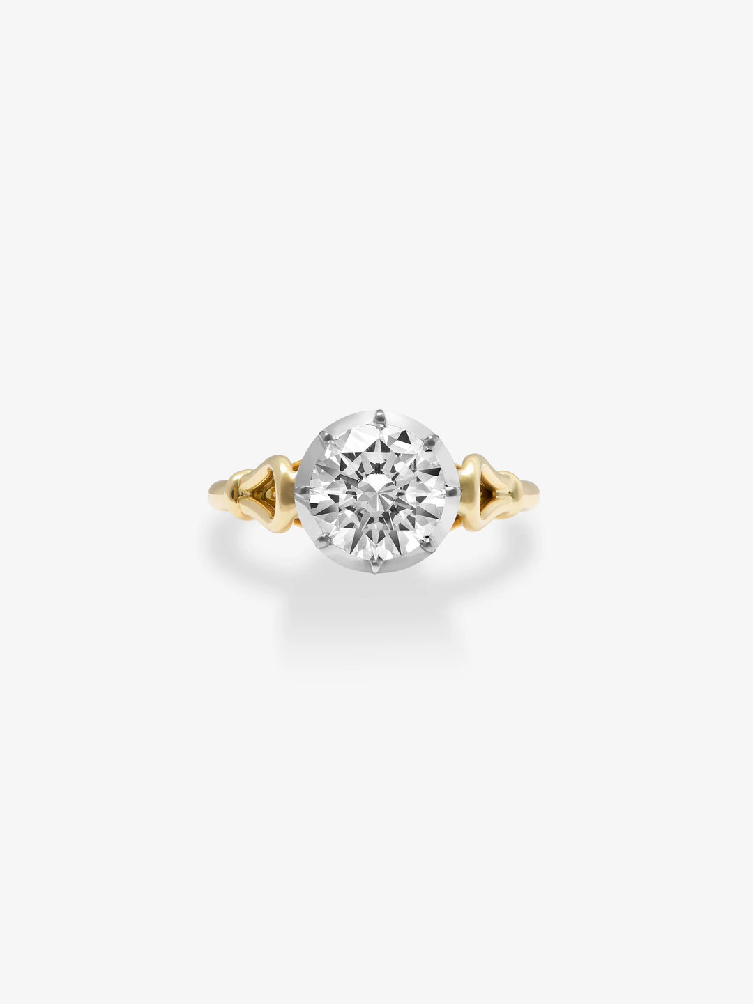 Georgian Loop 2ct Diamond Ring  View 1