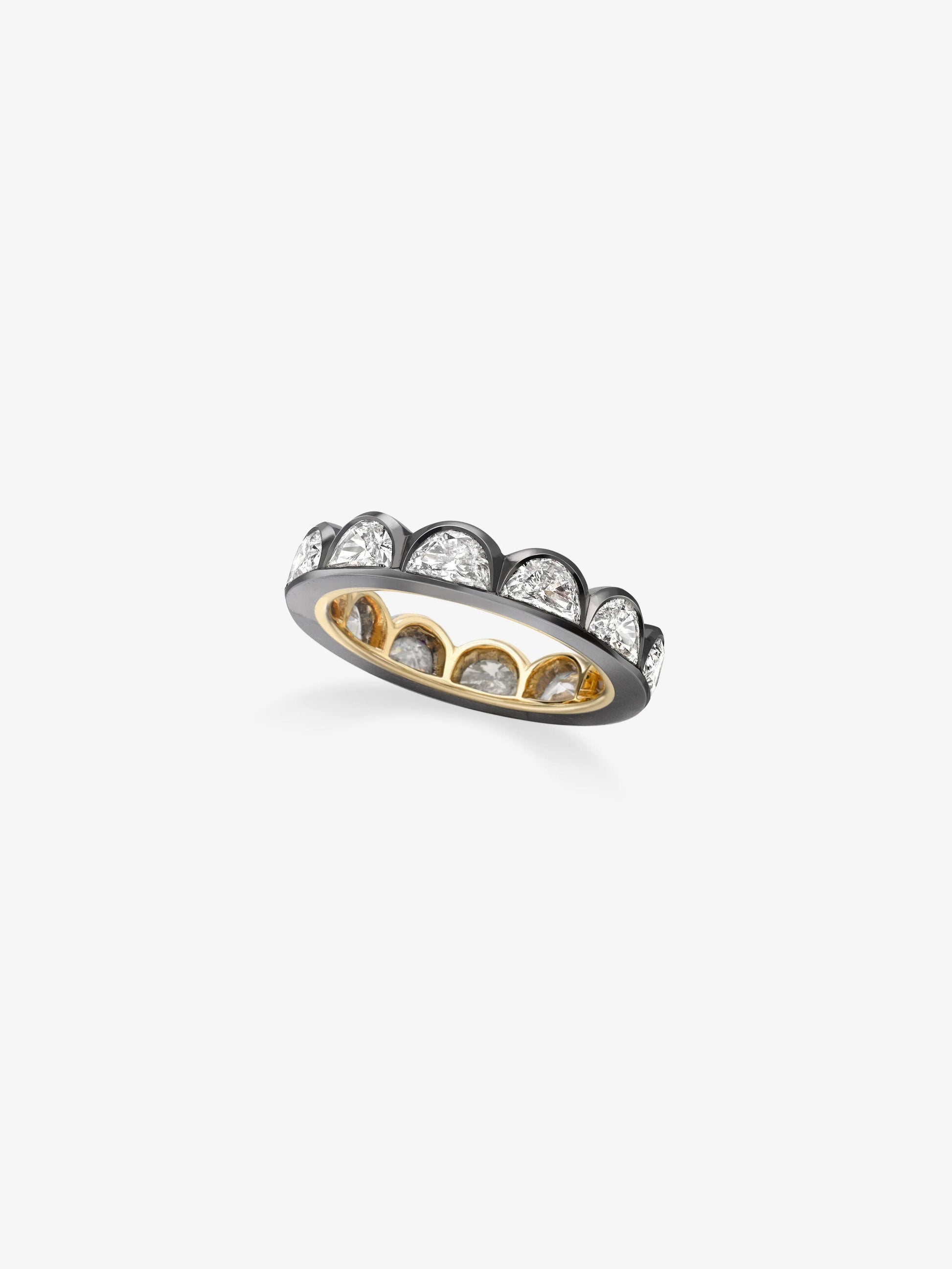 Moonshine Diamond Eternity Band View 1