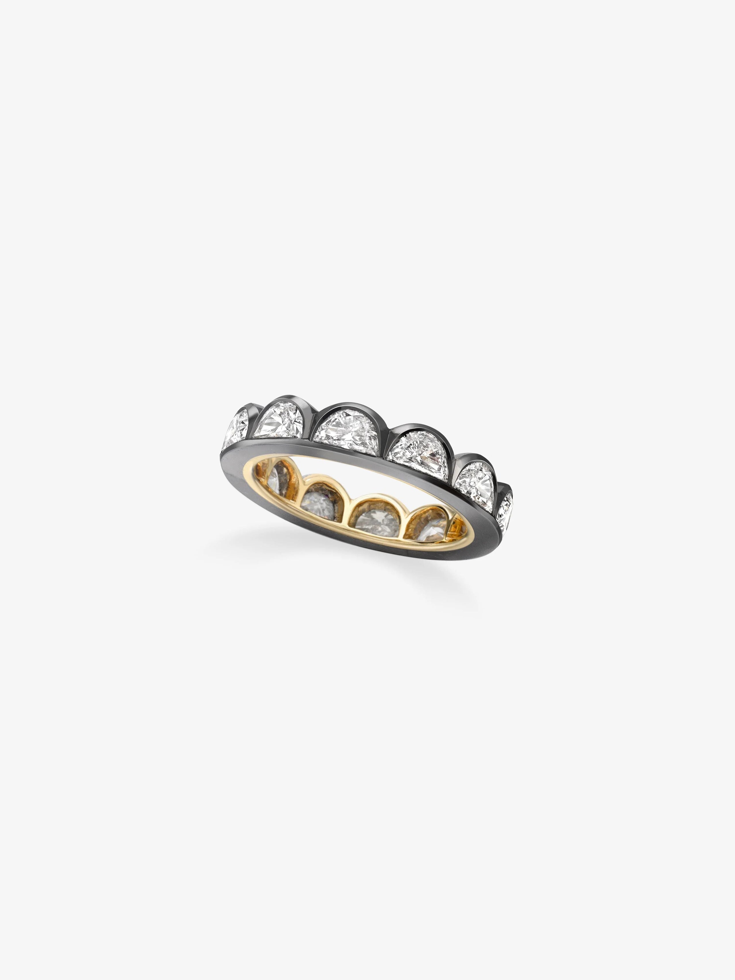 Moonshine Diamond Eternity Band View 1