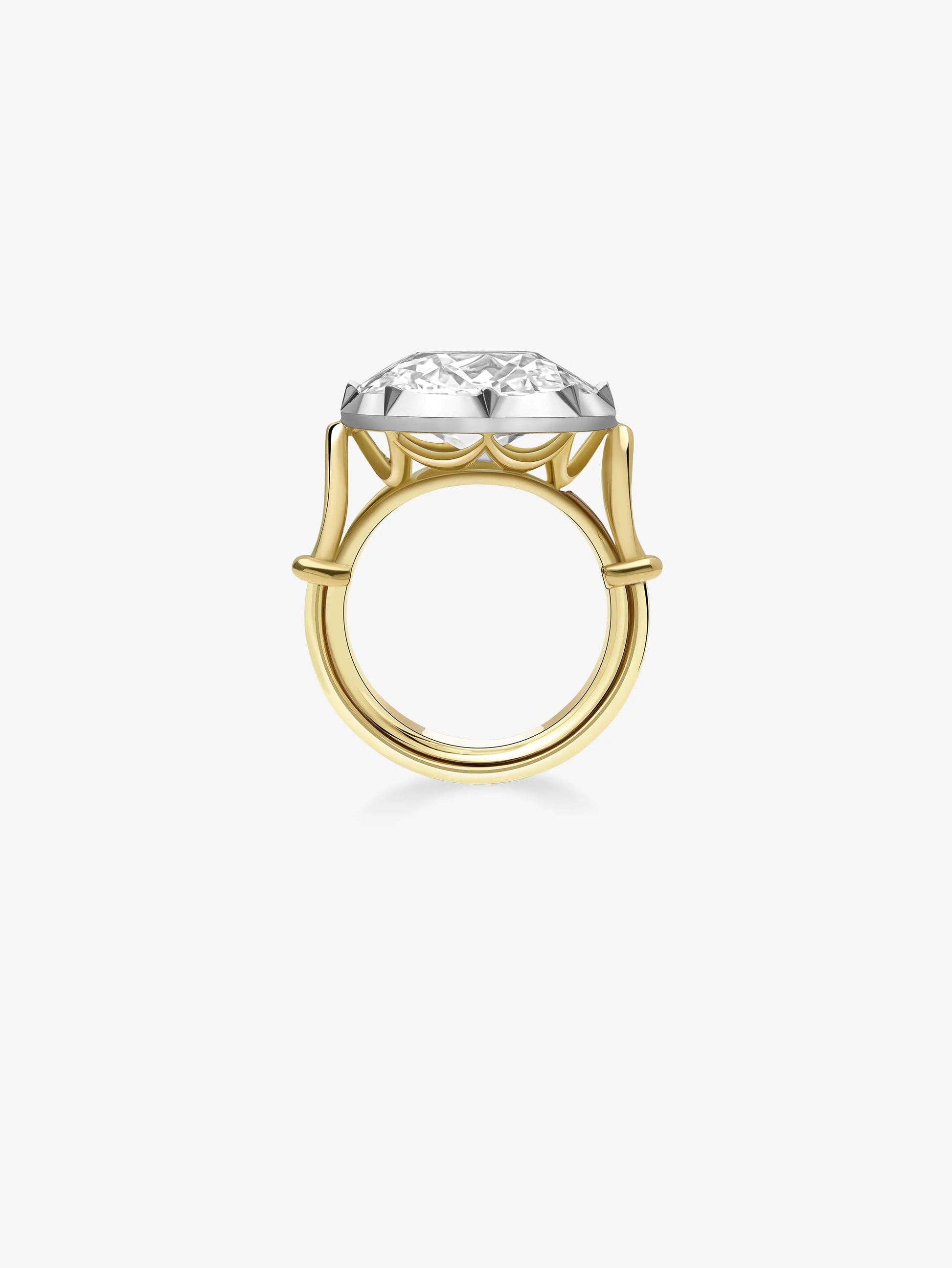 9.50ct Snowdrop Diamond Ring View 4